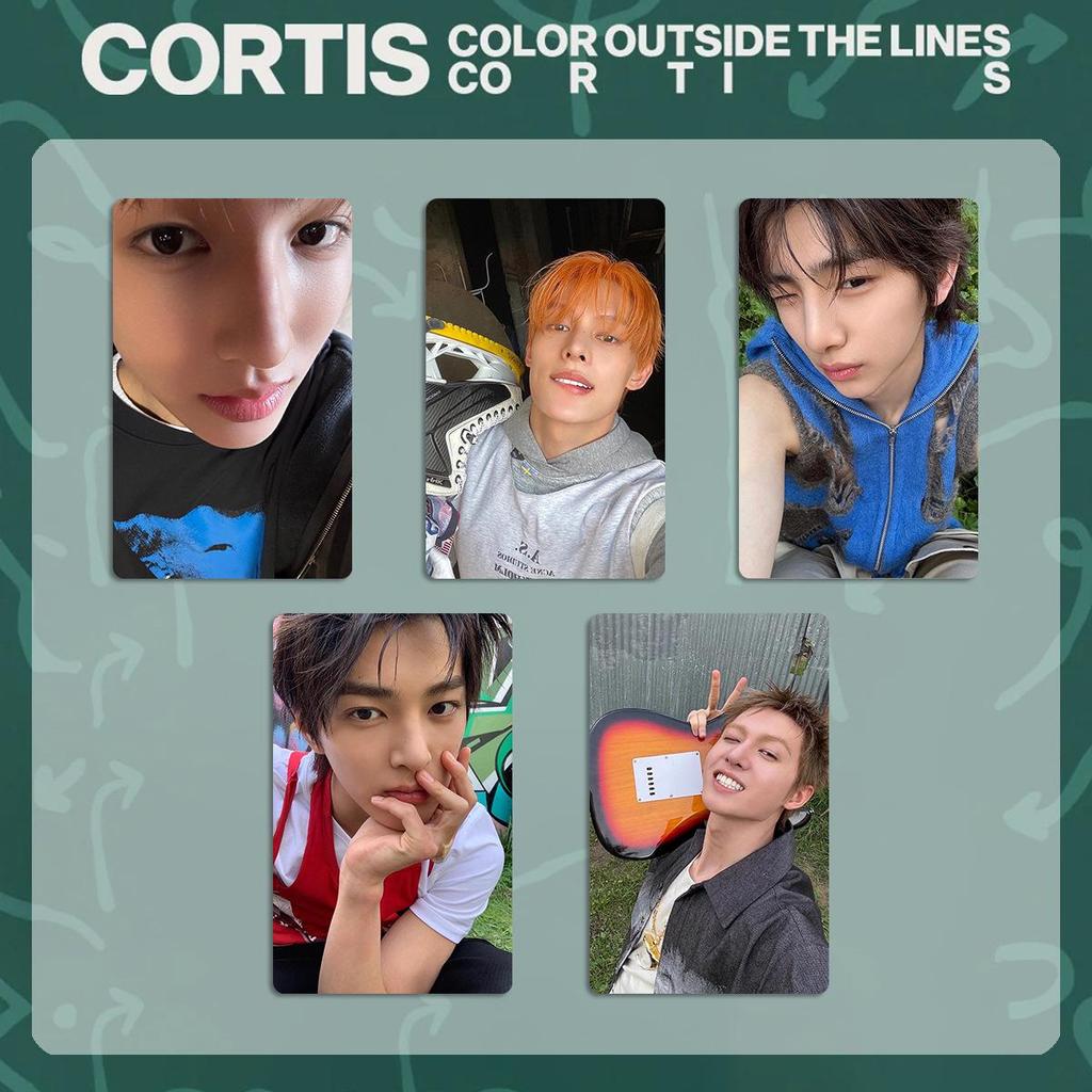 CORTIS Group Official Bonus Merchandise Card - Martin, Jin, Zhu, Xun, Yan, Cheng, Hyun IG Mini Card