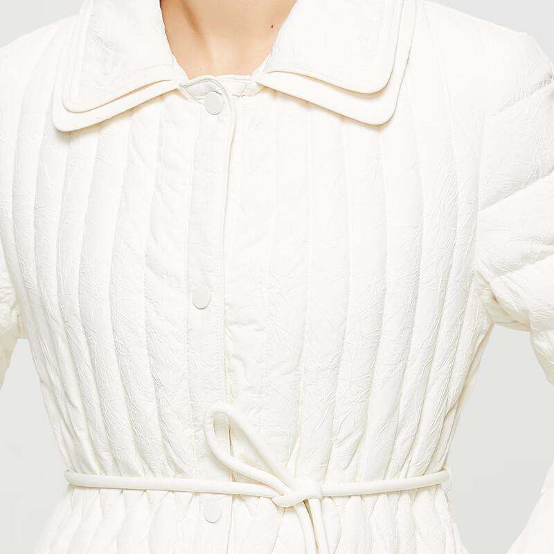 Women's Double-Layer Lapel Mid-Length Down Jacket