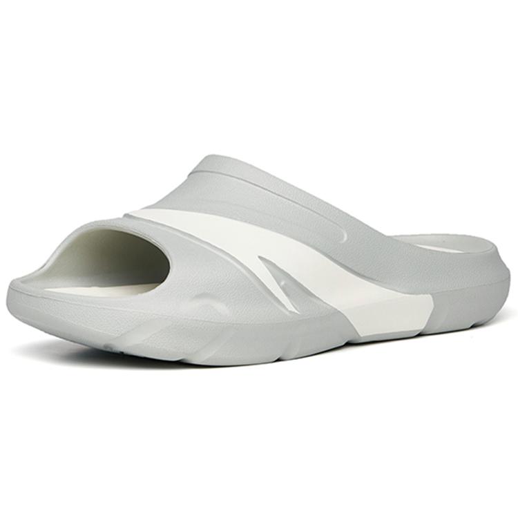New Anta C37 Series Slide Slippers Men's Gray White 912226992-3