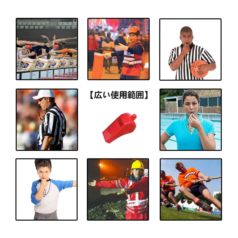 Whistle Coach Referee Ho 8 Pieces Whistle Ultra Light Disaster Prevention Relief Emergency Whistle Gym Camping Hiking Referee Accessories for Children