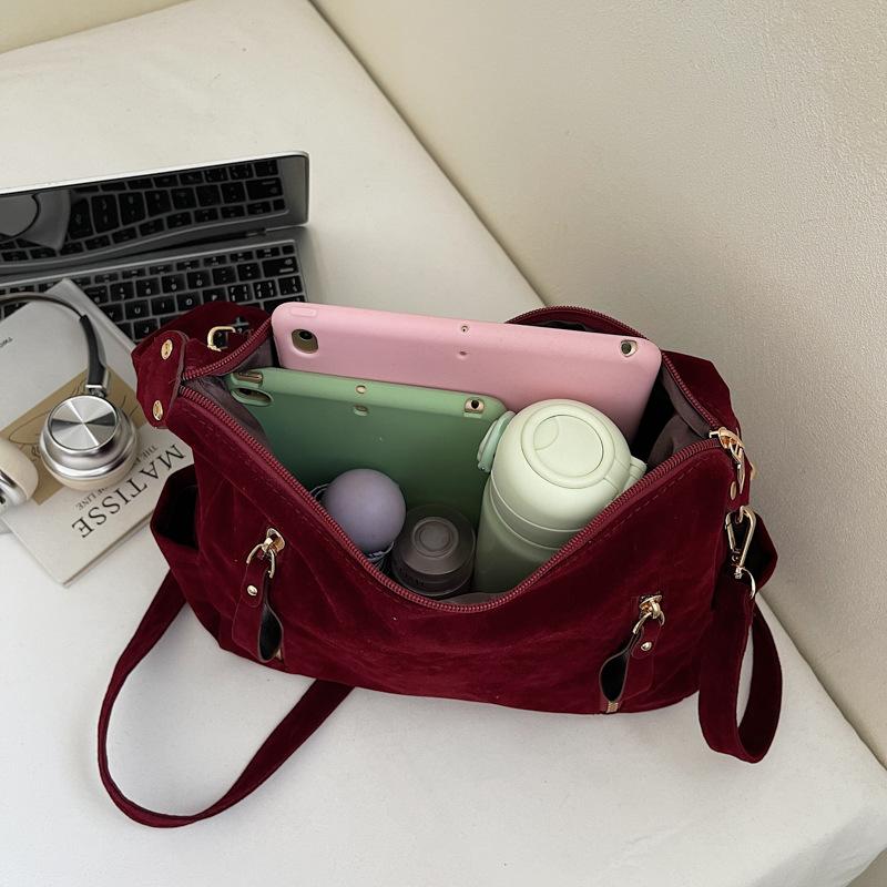 Large-capacity Crossbody Bag, High-quality College Student Single-shoulder Bag, Commuter Tote Bag