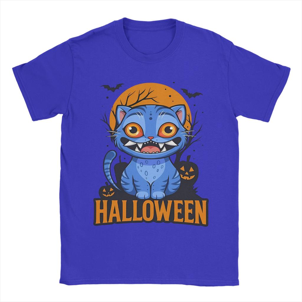 Halloween Derpy Tiger Kpop Demon Hunters T-shirt Herr Bomull Fritids T-shirts Rund Hals T-shirt Kortärmad Toppar Tryckt