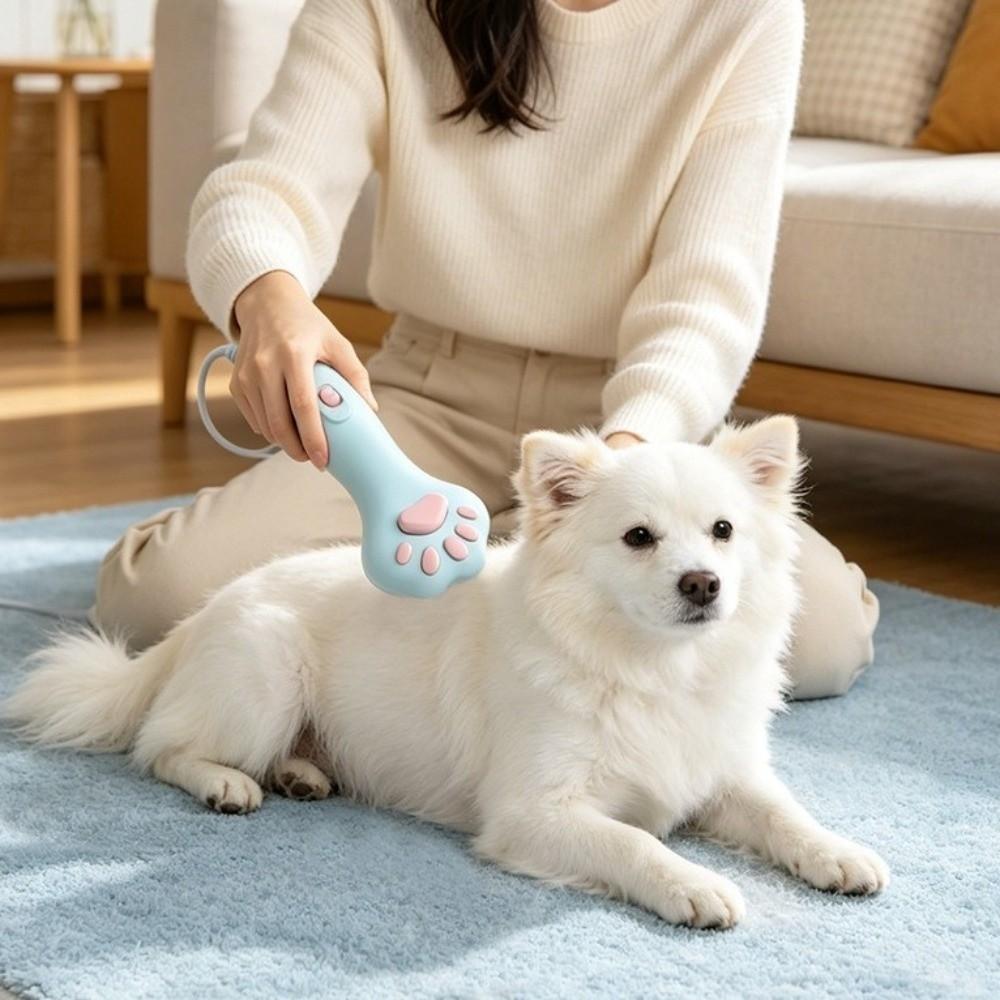 Portable Dog Electric Hair Brush Adjustable Speed Pet Grooming Comb Pet Hair Dryer Pet Care