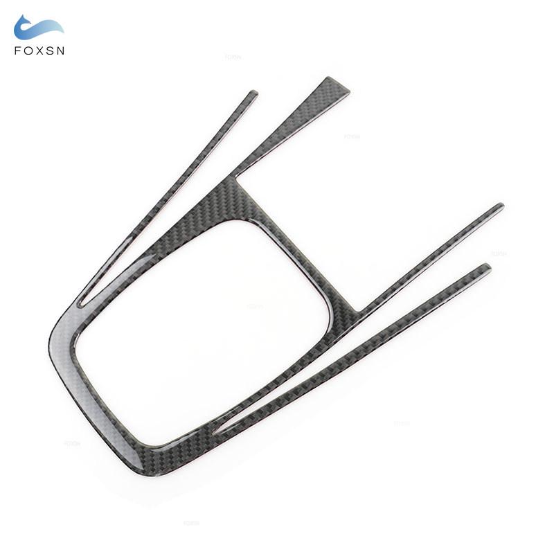 Für VW Golf 4 Jetta Bora MK4 R32 GTI 1999-2004 Auto Carbon Fiber Innen Getriebe Shift Panel Rahmen Hinten wasser Tasse Abdeckung Trim