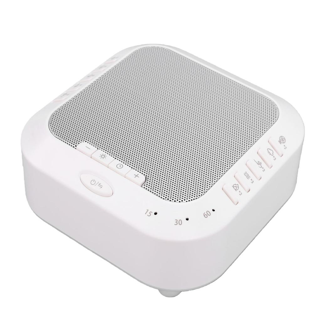 White Noise Machine 28 Sounds Bluetooth Speaker Sleep Machine for Home Travel Office 3 Timer Settings