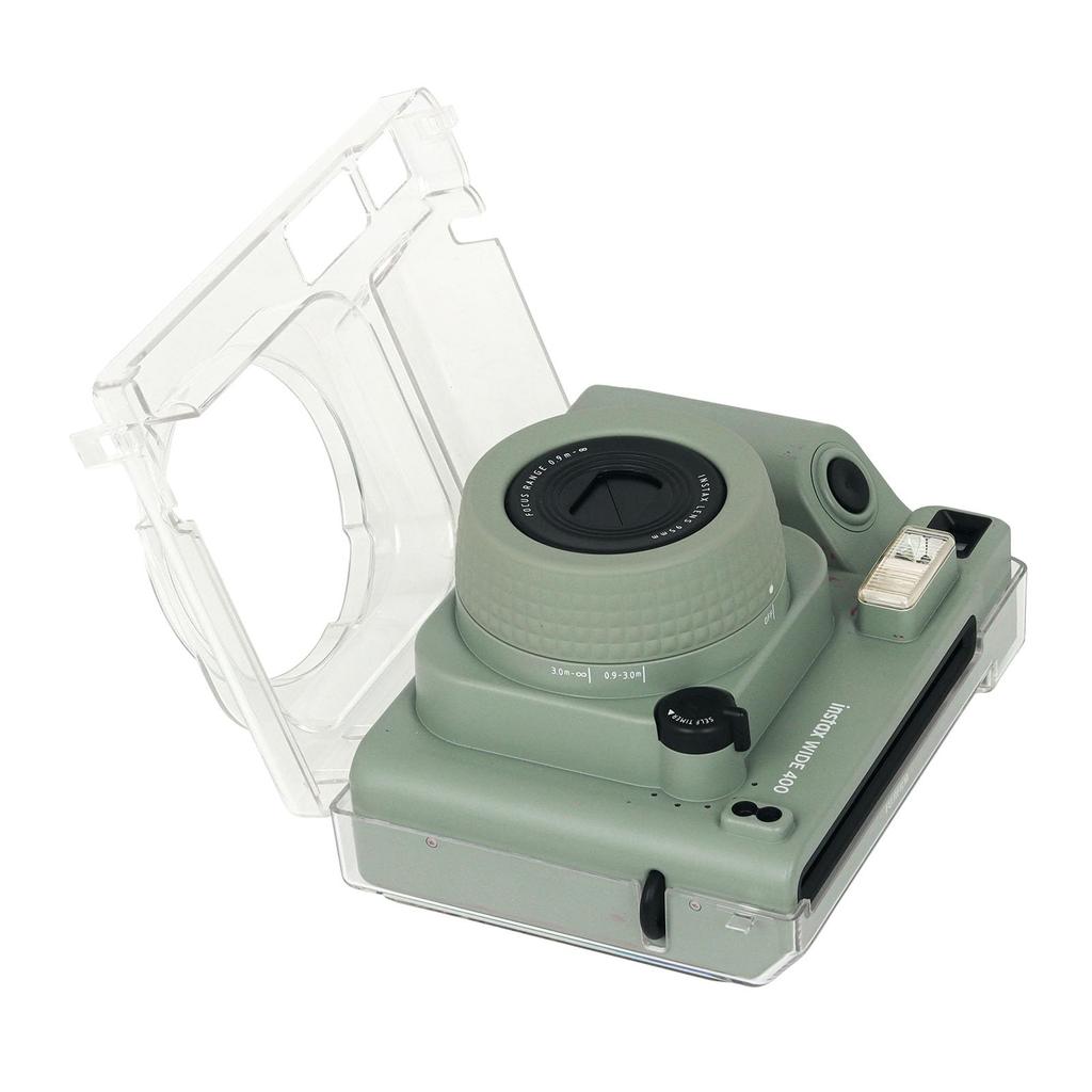 Kinokoo Für FUJIFILM instax wide 400 Cheki Hülle wide 400 transparente Tasche Cheki instax wide 400 Kameraabdeckung Sofortbildkamera wide 400 kompatibel klar