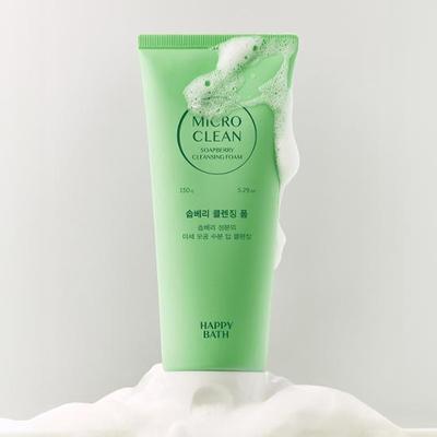 Mousse nettoyante à la baie de savon Micro Clean 150 g