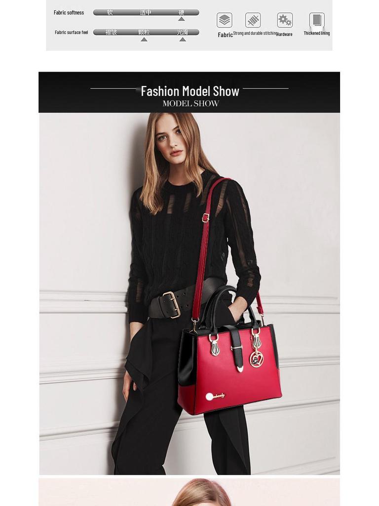 2025 Women's Handbag: Korean Fashion Autumn/Winter Large Capacity Shoulder/Crossbody Bag