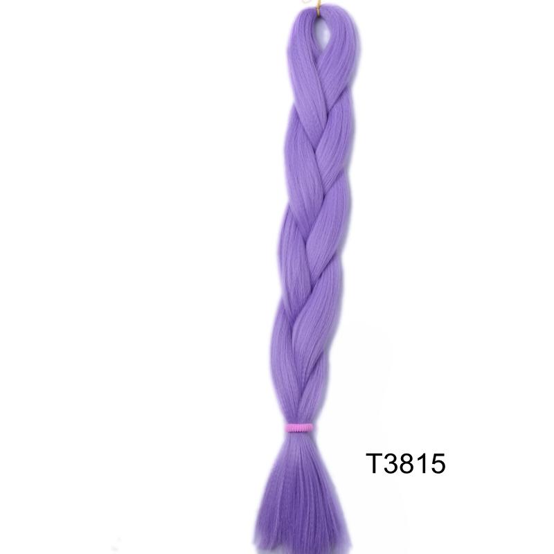 Große Menge auf Lager 24 Zoll 80g Weiche Seidige Synthetische Haarverlängerungen für Häkelzöpfe Haarherstellung Jumbo Braiding Synthetisch