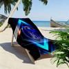 FC Schalke 04 Print Strandlaken, Groot Zacht Sneldrogend Handdoek voor Strand Camping Zwemmen