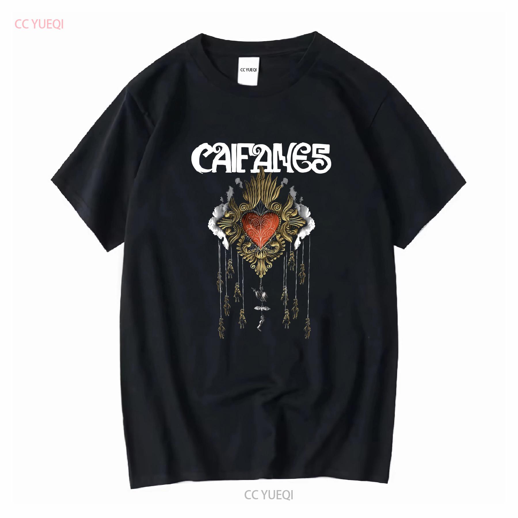 

Caifanes Mex Tour T Shirt Size L vintage Washed graphic fashion Versatile Soft homme streetwear Slightly Casual Comfortable 4XL