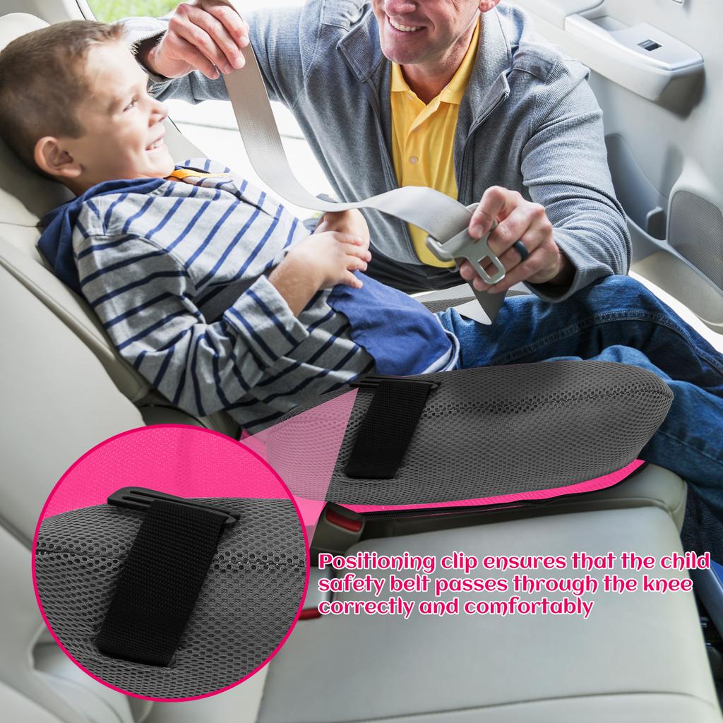 Portable Inflatable Seat Cushion PVC Travel Inflatable Booster Car Seat Fast Inflate Lightweight Soft Booster Car Seat for Kids