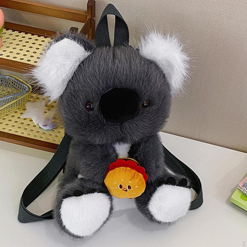 Koala Toy Backpack Birthday Gift Daypack for Children Commuting