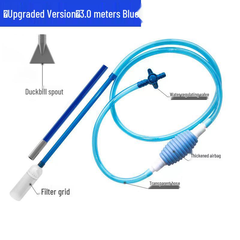 Automatic Fish Tank Water Changer & Cleaner with Siphon Tube for Small Tanks