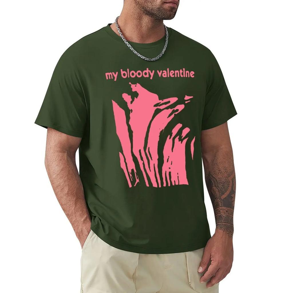 VINTAGE RARE My-Bloody-Valentine T Shirt Harajuku Short Sleeve T-shirt 100% Cotton Graphics Tshirt Tops