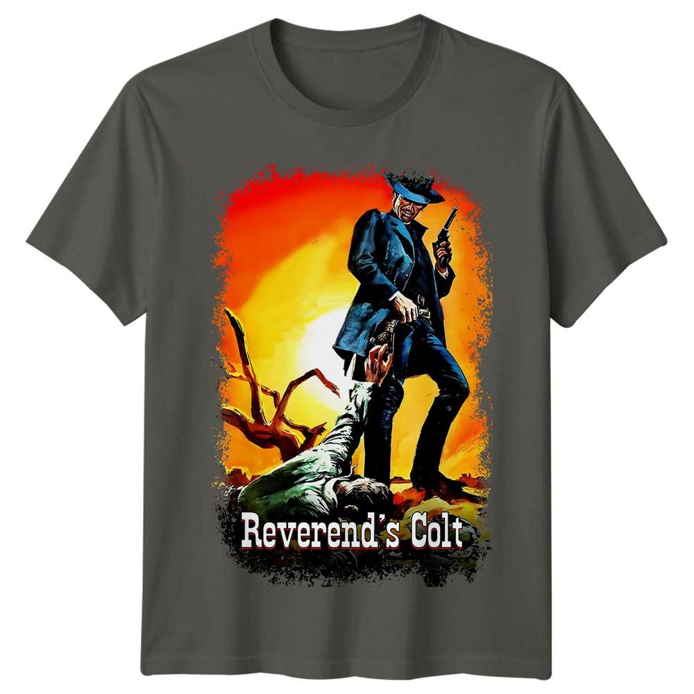 Reverends Colt 1970 Movie Poster Inspired TShirt Retro 70s Tee Unisex