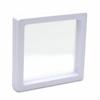 PE Film Jewelry Display Box for Necklace Ring Earring, Transparent Suspension Gift Case 11x11cm