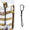 Water Bottle Lanyard With Hook Anti-loss Rope Backpacks Hanging Buckles Small Tool Braids Rope Key Rings Easy To Use