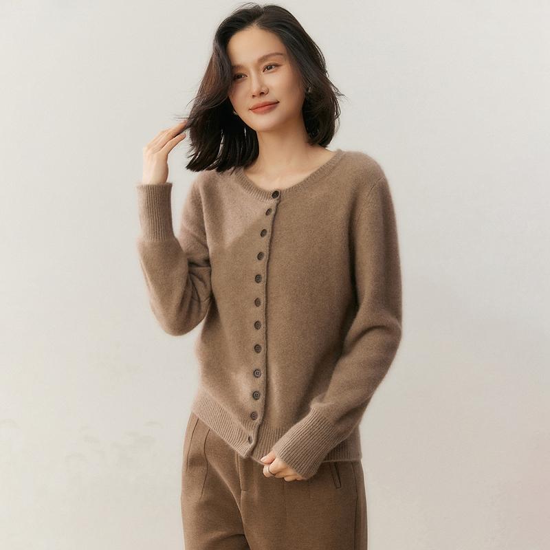 Qinghe 100% Pure Cashmere Women's Sweater - Ultra Soft Luxury Winter Pullover