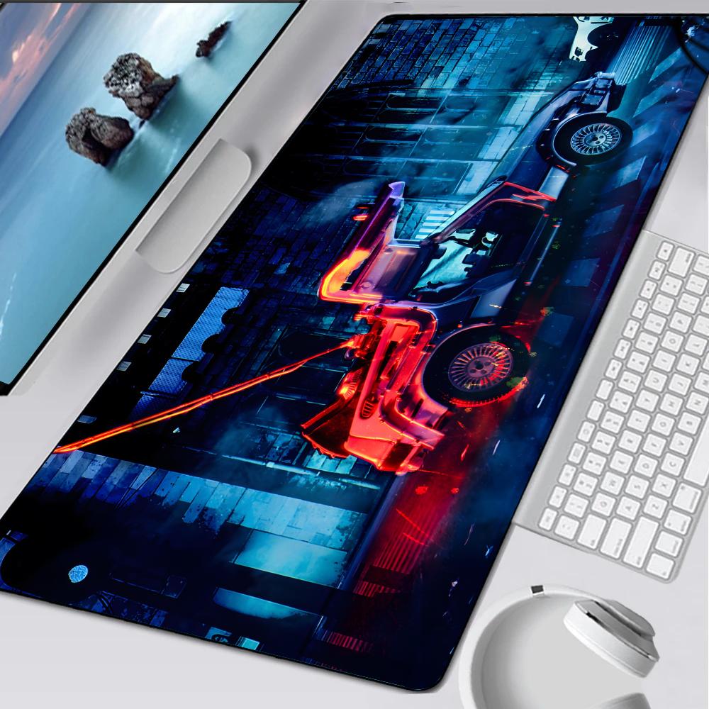 

Back To The Future Mouse Pad Rubber Mat Laptop Xxl Mousepad Notebook Gamer Computer Table Gaming Accessories 600x300x2mm