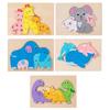 Children Funny Animal Kit Toy Educational Toys for 6-8 Year Old Kids 3D Board Improve Intelligence Color Shapes Supplies