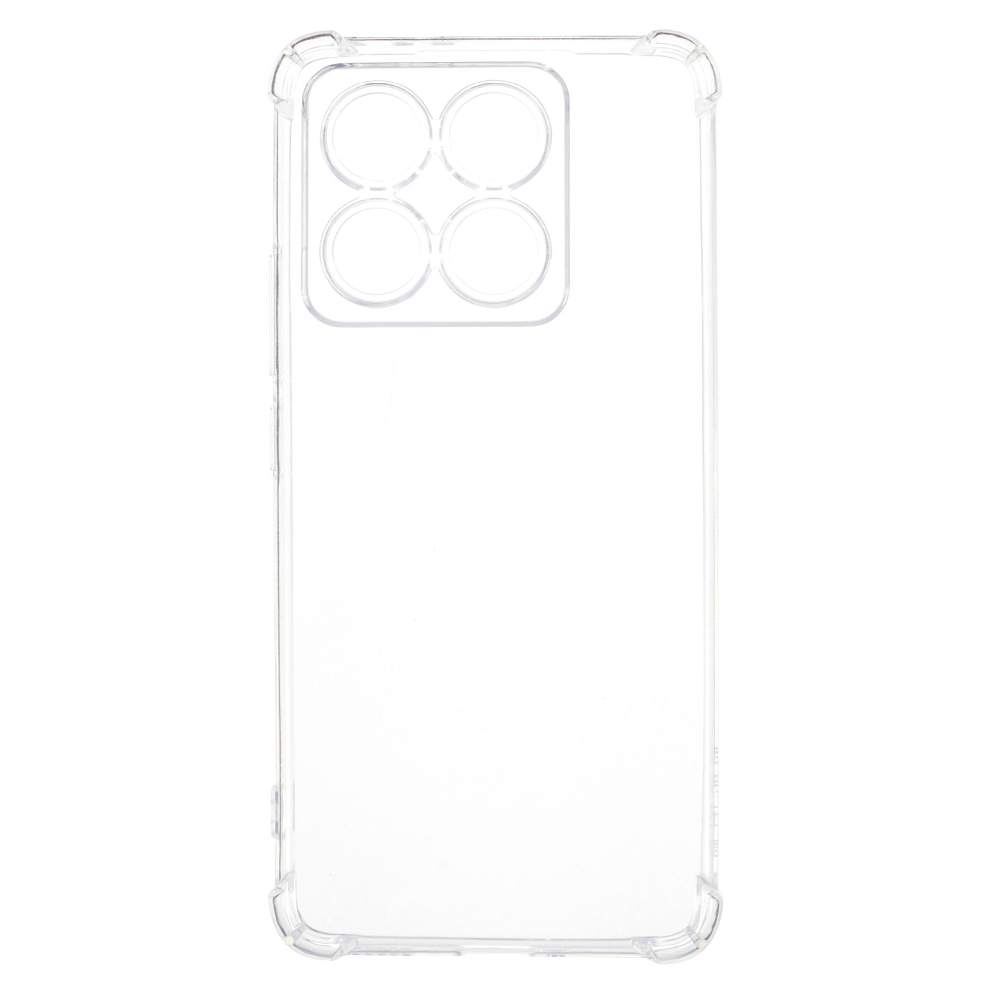 

For Xiaomi 14T Phone Case Thicken Four Corner Clear TPU Cover A