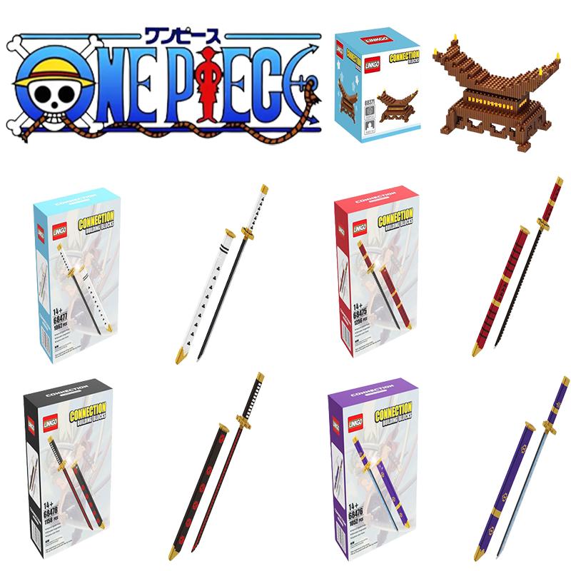 One Piece Zoro Shusui Sandai Kitetsu Building Block Toy Figure Toys Educational