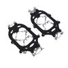 1 Pair 19 Steel Teeth Ice Gripper Traction Cleats Crampons Non Slip Snow Spike Shoes Cover