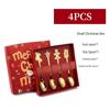 Cross-Border Cute Snowman Christmas Spoon & Fork Set – Creative Dessert Tableware Gift