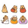 Kapibara Capybara Brooch Cute Animal Badge Jewelry Acrylic Capybara Pin  Skirts