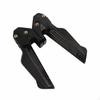 2 Pieces Rear Seat Foot Pedal Easy Installation Passenger Pedals Lightweight Foldable