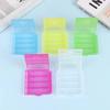 5pcs Transparent Plastic Battery Storage Box Suitable for AA/AAA Battery Energy-saving Battery Container Bracket