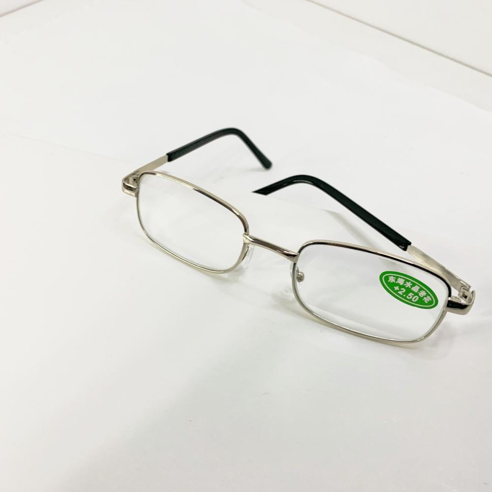High Quality Real Glass Lens Reading Glasses Men Women Square Full Frame Presbyopic Glasses Anti-Scratch Diopter Eyewear