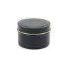 Ins Black Iron Can 70g Fragrance-free Candles Festival Wedding Souvenir Aromatherapy Ins Style