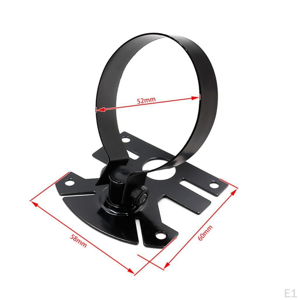 52mm Car Meter Holder Stainless Steel Mounting Stand Universal