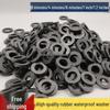 Rubber Gasket Flat Washer Set for Shower Hose & Faucet: Waterproof Pads In 3/8", 1/2", 3/4", 1" Sizes