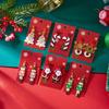 Cute Cartoon Santa Claus Dangle Earrings Stud For Women Acrylic Snowman Elk Christmas Tree Pendant Earrings New Year Party Gift