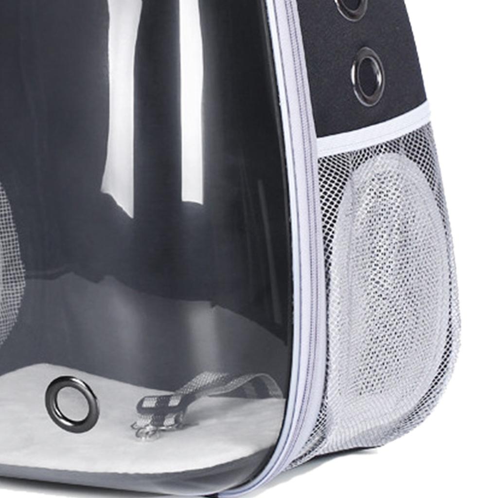 Cat Backpack Carrier Transparent Window Breathable Multifunction Side Open Pet Carrier Bag for Cats