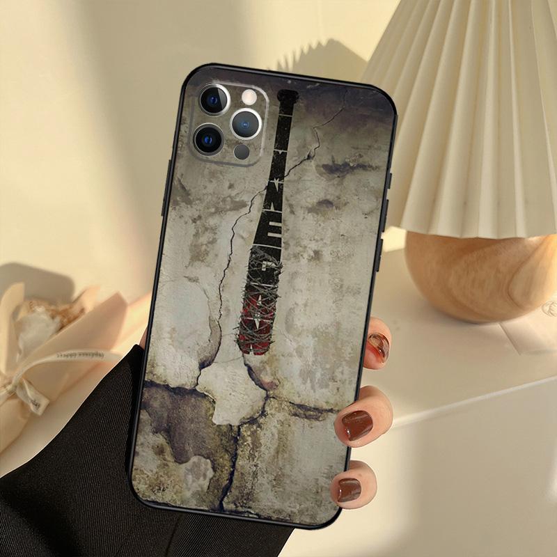 The Walking Dead Negan Case For iPhone 11 12 13 14 15 16 Pro Max Cover For iPhone 13 12 Mini XR X XS Max Plus