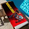 B-BorderlandsS Game Towel Beach Bath Quick-Drying Lightweight Portable Sauna Camping Swim Pool Travel