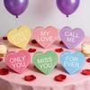 Modern Design Heart Craft Ornament Set Portable Foam Board Ideal for Home Office and Festival Event Decors