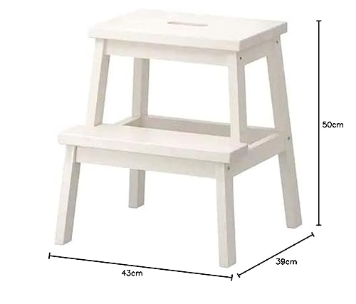 IKEA BEKV?M White Step Stool, 70178896