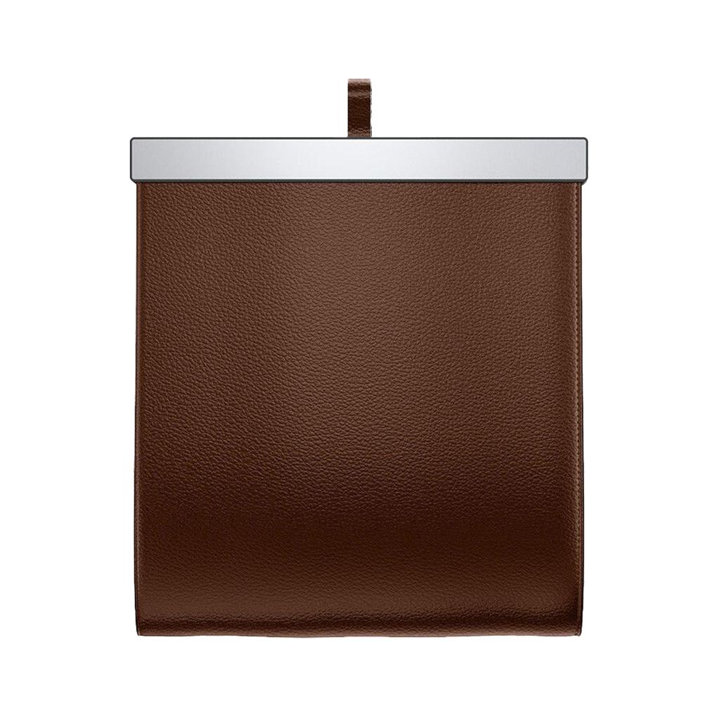 

Artificial Leather Auto Trash Can Portable Foldable Hanging Replacing Waterproof Coating Universal Automotive Waste Bin Case