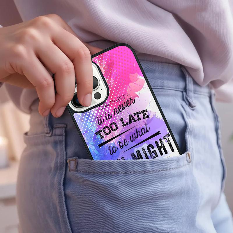 Never Forget To Make A Life Phone Case For iPhone 17 Air 15 16e 14 13 Pro Max Coque 12 11 Pro Max PLUS cover