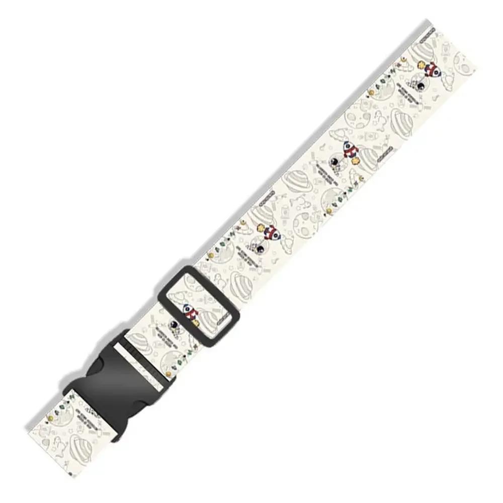 Polyester Fibre Luggage Buckle Strap Adjustable Anti-theft Baggage Tie Down Belt Anti-lost Elastic Suitcase Belts Travel Props