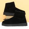 Winter Velvet Warm Men's Middle-aged and Elderly Snow Boots Thickened Cotton Shoes Comfortable