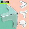 10pcs Baby Safety Silicone Table Corner Protector Furniture Edge Protection Cover Transparent Children Anti Collision Guards