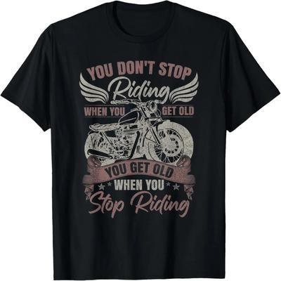 Motorcykel Vintage T-shirt