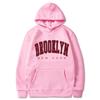 Men Hoodie 1898 New York Print Women Hoodie Set Kawaii Female Sweatshirt Harajuku Loose Long Sleeve Plus Size Clothes