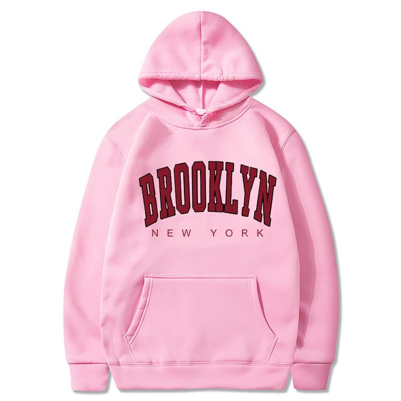 Men Hoodie 1898 New York Print Women Hoodie Set Kawaii Female Sweatshirt Harajuku Loose Long Sleeve Plus Size Clothes